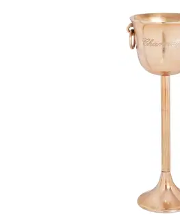 Dekorace LuxD Designový chladič šampaňského Champagne 80 cm zlatý