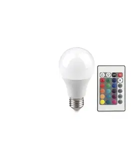 Žárovky  LED RGB žárovka s dálkovým ovladačem BULB E27/9W/230V 2700K 