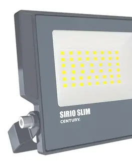 LED reflektory CENTURY REFLEKTOR LED SIRIO SLIM ČERNÝ 30W 4000K 2700Lm 110d 160x29x147mm IP66 CEN SRS-309540