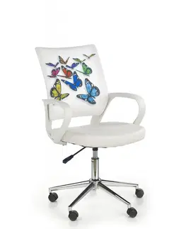Dětské stoly a židle Dětská židle IBIS Halmar Butterfly