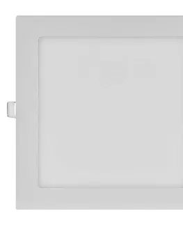 Bodovky do podhledu na 230V EMOS LED podhledové svítidlo NEXXO bílé, 22,5 x 22,5 cm, 18 W, teplá bílá ZD2144