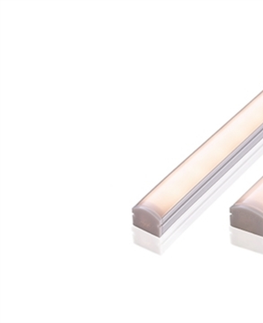 Profily Light Impressions Reprofil U-profil plochý AU-01-05 stříbrná mat elox 2000 mm 970081