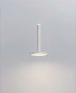 Designová závěsná svítidla NOVA LUCE závěsné svítidlo PALENCIA matný bílý kov LED 11W 230V 3000K IP20 9695228