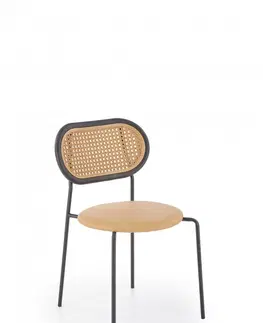Židle Jídelní židle K524 Halmar Hnědá