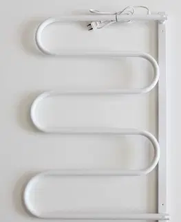 Sušáky na prádlo HOPA Elektrický sušák otočný Barva Bílá, Materiál Komaxit, Rozměr radiátoru ES 3 35 x 865 x 580 mm, Výkon 83 W OLBES3OB