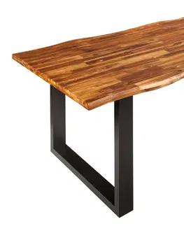 Jídelní stoly LuxD Designový jídelní stůl Evolution 180 cm akácie