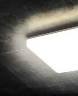 LED nástěnná svítidla HEITRONIC LED nástěnné a stropní svítidlo PRONTO hranaté 18W teplá bílá 3000K 500573