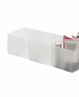 Úložné boxy Compactor 3dílná sada organizérů Optimo, 30 x 15,5 x 8 cm