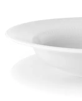 Talíře EVA SOLO Porcelánový hluboký talíř 22 cm bílý Legio, Eva Trio