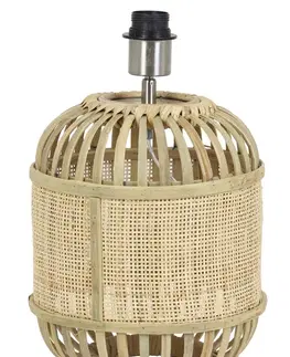 Lampy Přírodní bambusová základna k lampě Alifia s výpletem - Ø 25*30cm / E27 Light & Living 8199630