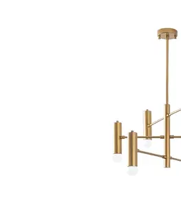 Svítidla Sofahouse 28833 Designový lustr Veena 55 cm zlatý závěsné svítidlo