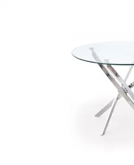 Jídelní stoly Jídelní stůl RAYMOND Halmar Stříbrná