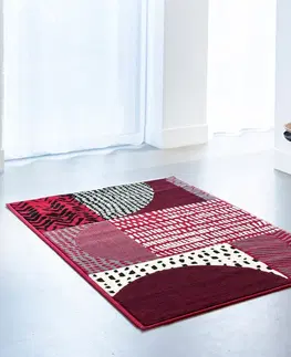 Koberce a koberečky Dekorativní koberec s geometrickým vzorem