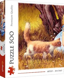 Hračky puzzle TREFL - Puzzle 500 Centrum pozornosti