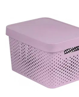 Úložné boxy Curver úložný box Infinity 17 l, růžová