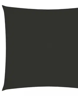 Stínící textilie Stínící plachta čtvercová oxfordská látka 2,5 x 2,5 m Dekorhome Šedohnědá taupe