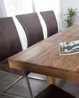 Jídelní stoly LuxD Jídelní stůl z masivu rozkládací Las Palmas 120-200cm