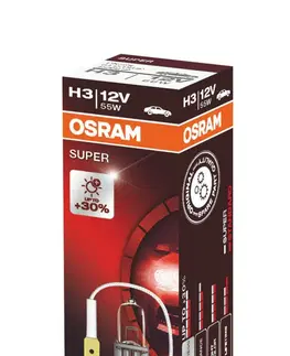 Autožárovky OSRAM H3 64151SUP SUPER +30% 55W 12V PK22s