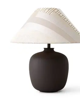 Stolní lampy Audo Copenhagen Audo Torso stolní lampa hnědá/krémová/béžová 37cm