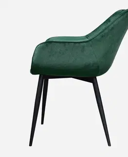 Židle Jídelní křeslo FEDRIS Tempo Kondela Zelená