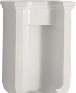 Pisoáry KERASAN WALDORF urinál se zakrytým přívodem vody, 44x72cm, bílá 413001