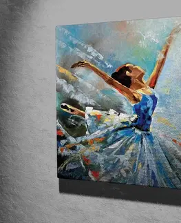 Obrazy Wallity Obraz na plátně Ballet KC268 45x45 cm
