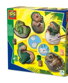 Hračky SES - Odlévání a malování - dinosauři z vajíčka