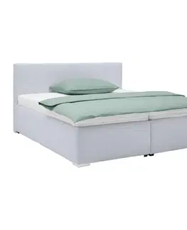 Čalouněné postele Čalouněná postel LESIA 200x200cm, Potah Šedomodrý