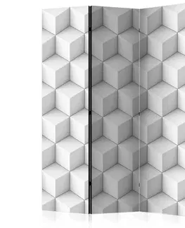 Paravány Paraván Cube Dekorhome 135x172 cm (3-dílný)