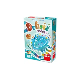 Hračky společenské hry DINO - Duhová Medúza Dětská Hra