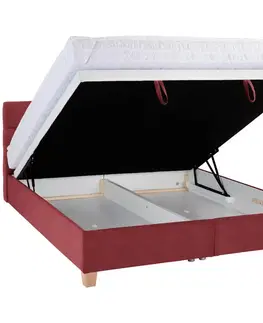 Čalouněné postele Čalouněná Postel Bellagio 160x200cm, Potah Bobulový