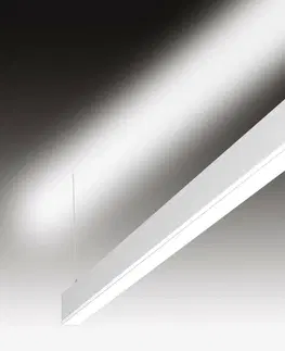 LED lustry a závěsná svítidla SEC Závěsné LED svítidlo přímé a nepřímé osvětlení WEGA-MODULE2-FAB-DIM-DALI, 25 W, eloxovaný AL, 851 x 50 x 94 mm, 3000 K, 3315 lm 320-B-453-01-00-SP