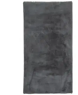 Kožešinové koberce Umělá Kožešina Caroline 1, 80/150cm, Antracit