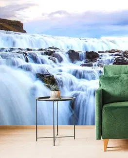 Samolepící tapety Samolepící fototapeta vodopády na Islandu