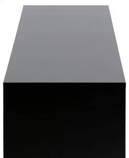 TV stolky Actona TV stolek Seaford hnědý/černý