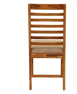Židle Židle Rami s polstrovaným sedákem z indického masivu palisandr / sheesham
