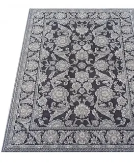 Vintage koberce Moderný koberec s krémovým vzorom Šírka: 120 cm | Dĺžka: 170 cm