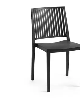 Jídelní sety Jídelní židle BARS Rojaplast Černá