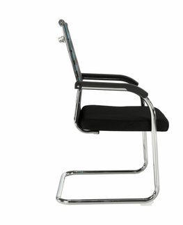 Kancelářské židle Zasedací židle PAPOSANA, modrá/černá