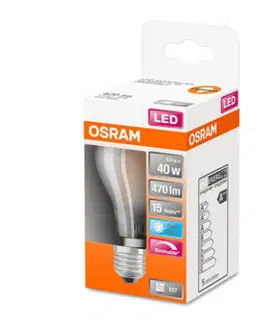 Stmívatelné LED žárovky OSRAM OSRAM Classic A LED žárovka E27 5W 4 000K matná stmívaná