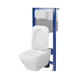 Kompletní WC sady Cersanit Crea S701-810