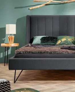 Designové postele LuxD Designová postel Phoenix 160 x 200 cm antracit