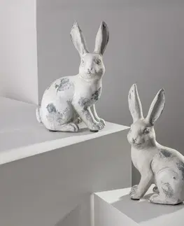 Figurky a sošky Figurka Sedící králík II 13x9x20cm