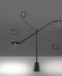 Stolní lampy do kanceláře Artemide EQUILIBRIST LED T černá 1442010A