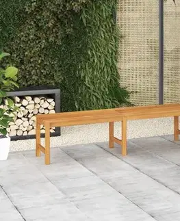 Zahradní lavice Zahradní lavice teak Dekorhome 180 cm