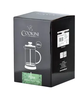 Čajníky Skleněná konvice na čaj a kávu ALINE COOKINI 800ml