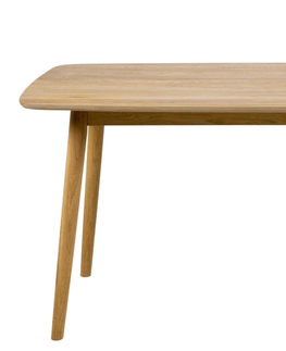 Jídelní stoly Dkton Jídelní stůl Naiara 150 cm dub