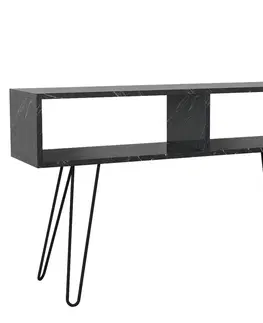 TV stolky Kalune Design TV stolek ALYA 120 cm černý mramor