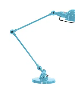 Stolní lampy kancelářské Jieldé Jieldé Signal SI333 stolní lampa s nohou, modrá