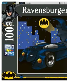 Hračky puzzle RAVENSBURGER - Bat-Signál 100 dílků